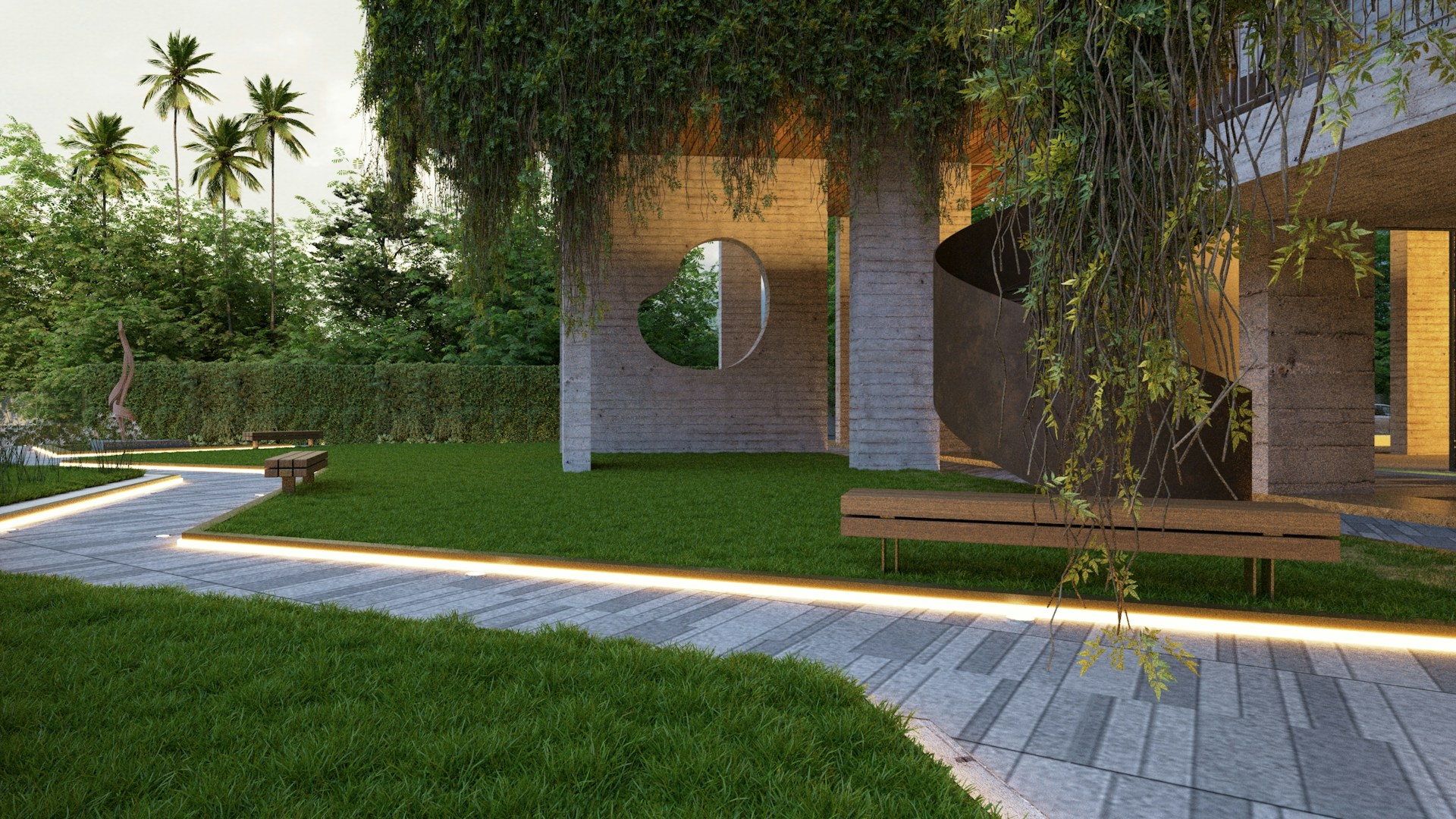 Architektur & Gestaltung – illustrative Beispielansicht